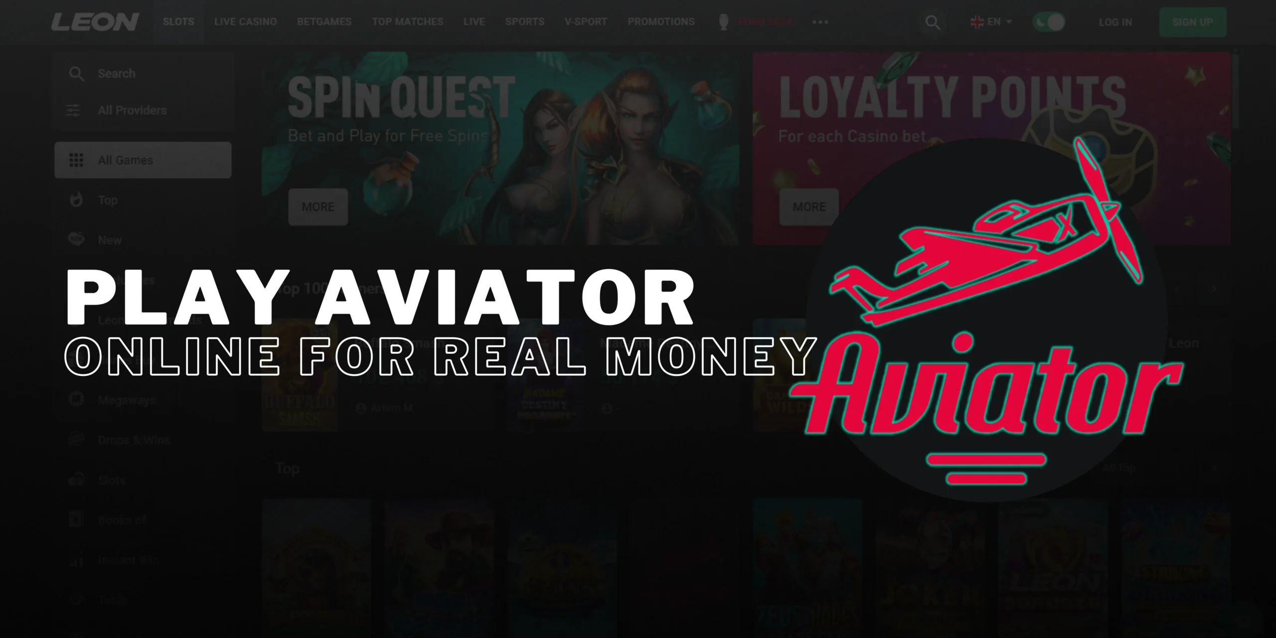 Play Aviator Online for Real Money at LEON AU